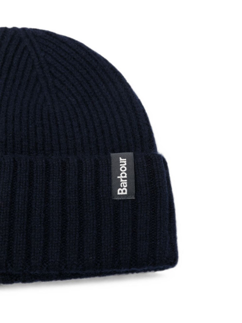 Navy Blue Logo Beanie Cap 3
