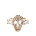 Golden Skull Ring 1