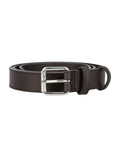 Brown Logo Buckle Belt 1