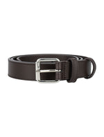 Brown Logo Buckle Belt 1