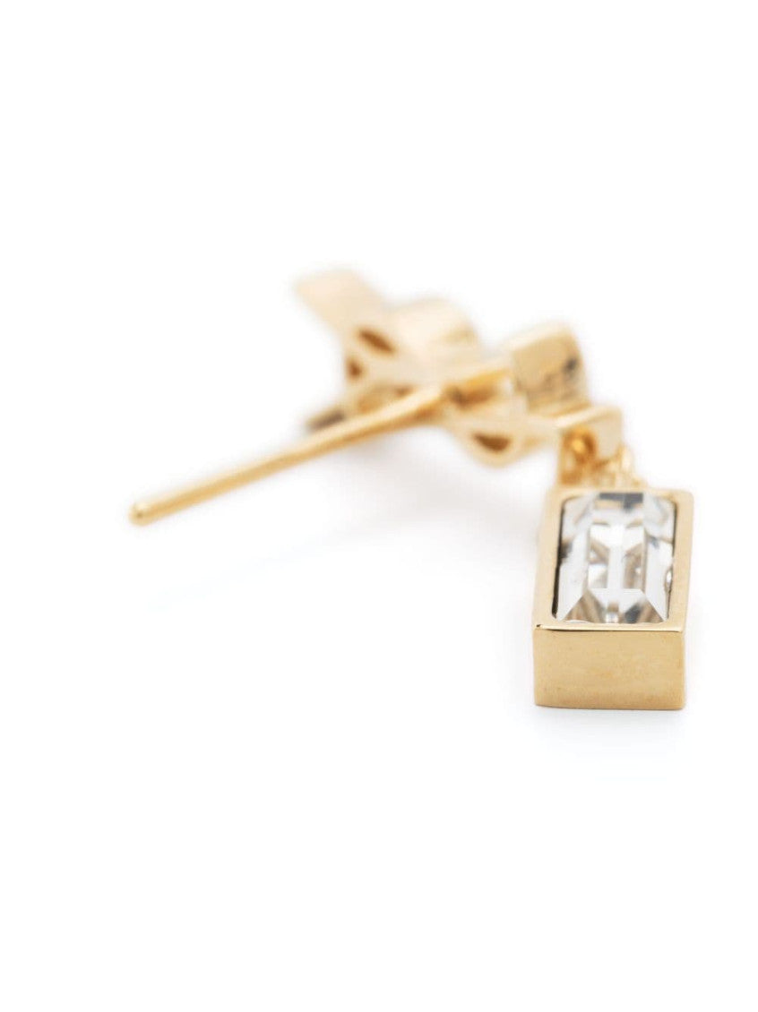Golden Cassandre rhinestones single earring 3