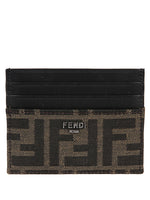 Brown Logo Card Holder 1