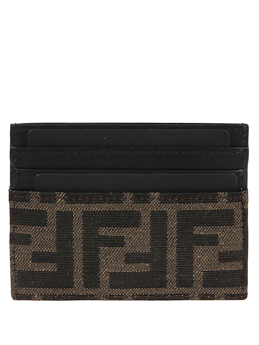 Brown Logo Card Holder 2