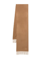 Brown Logo Scarf 1