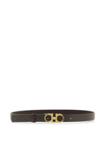 Brown Solid Reversible Belt 1