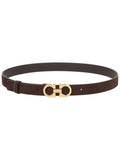 Dark Brown Textured Reversible Belt 1
