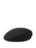 Black Logo Beret Hat 1