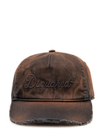 Brown Embroidered Baseball Cap 1