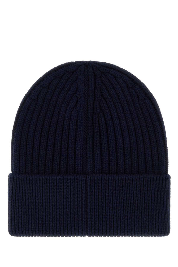 Navy Blue Logo Beanie Cap 2