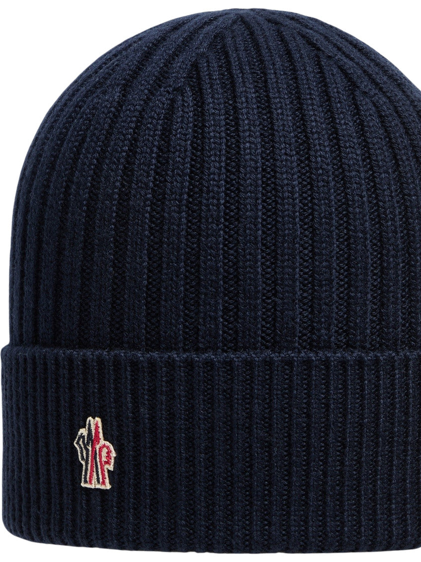 Navy Blue Logo Beanie Cap 3