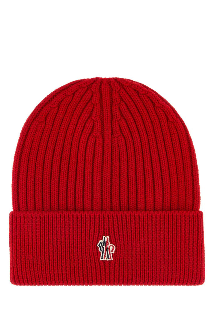 Red Logo Beanie Cap 1