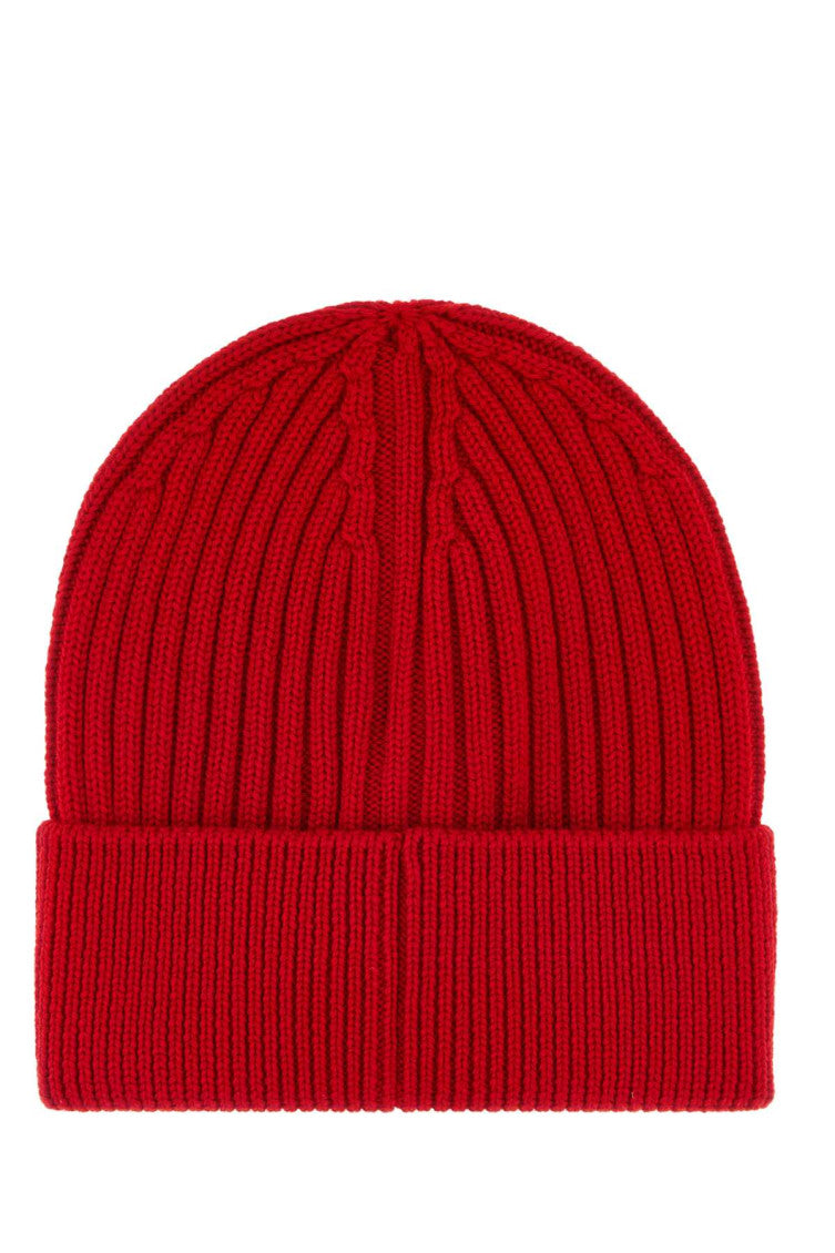Red Logo Beanie Cap 2
