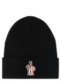 Black Logo Beanie Cap 1
