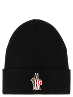 Black Logo Beanie Cap 1
