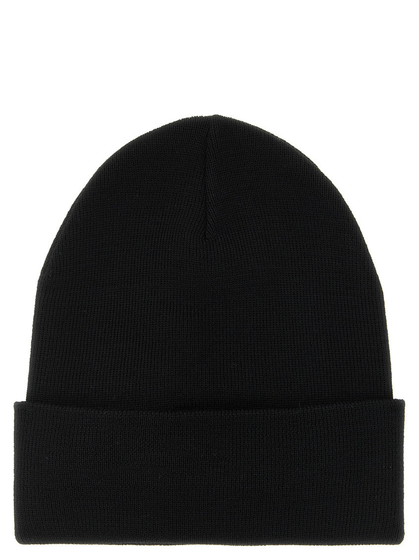 Black Logo Beanie Cap 2