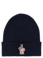 Dark Blue Logo Beanie Cap 1