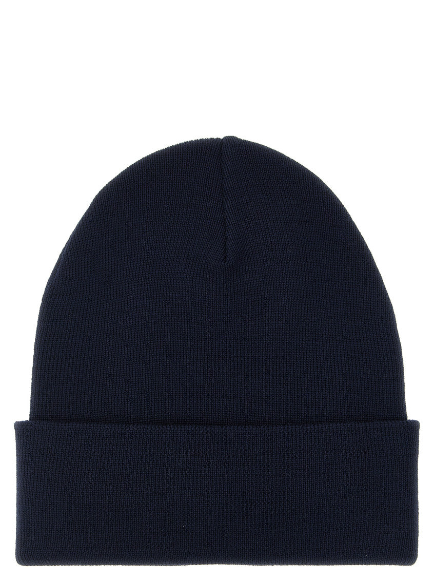 Dark Blue Logo Beanie Cap 2