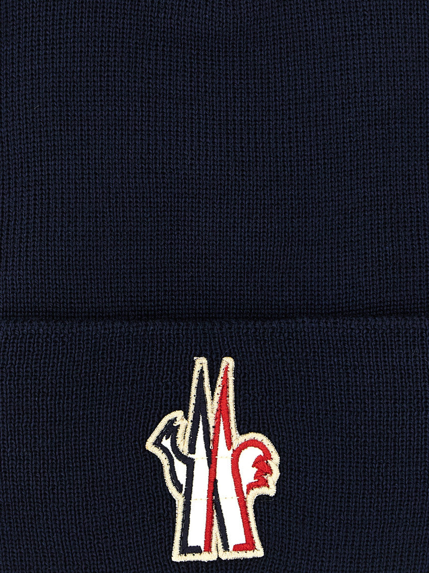 Dark Blue Logo Beanie Cap 3
