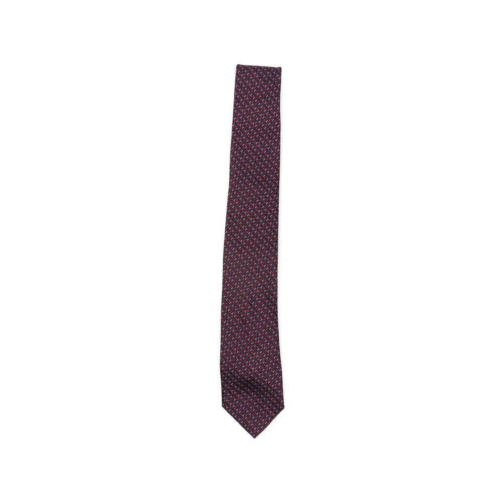 Multicolor Jacquard Geometric Tie 1