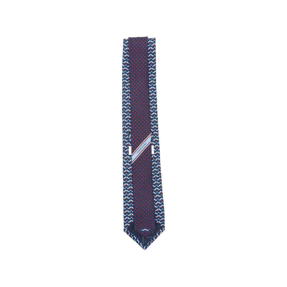 Blue Geometric PrintTie 3