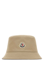 Beige Logo Bucket Hat 1