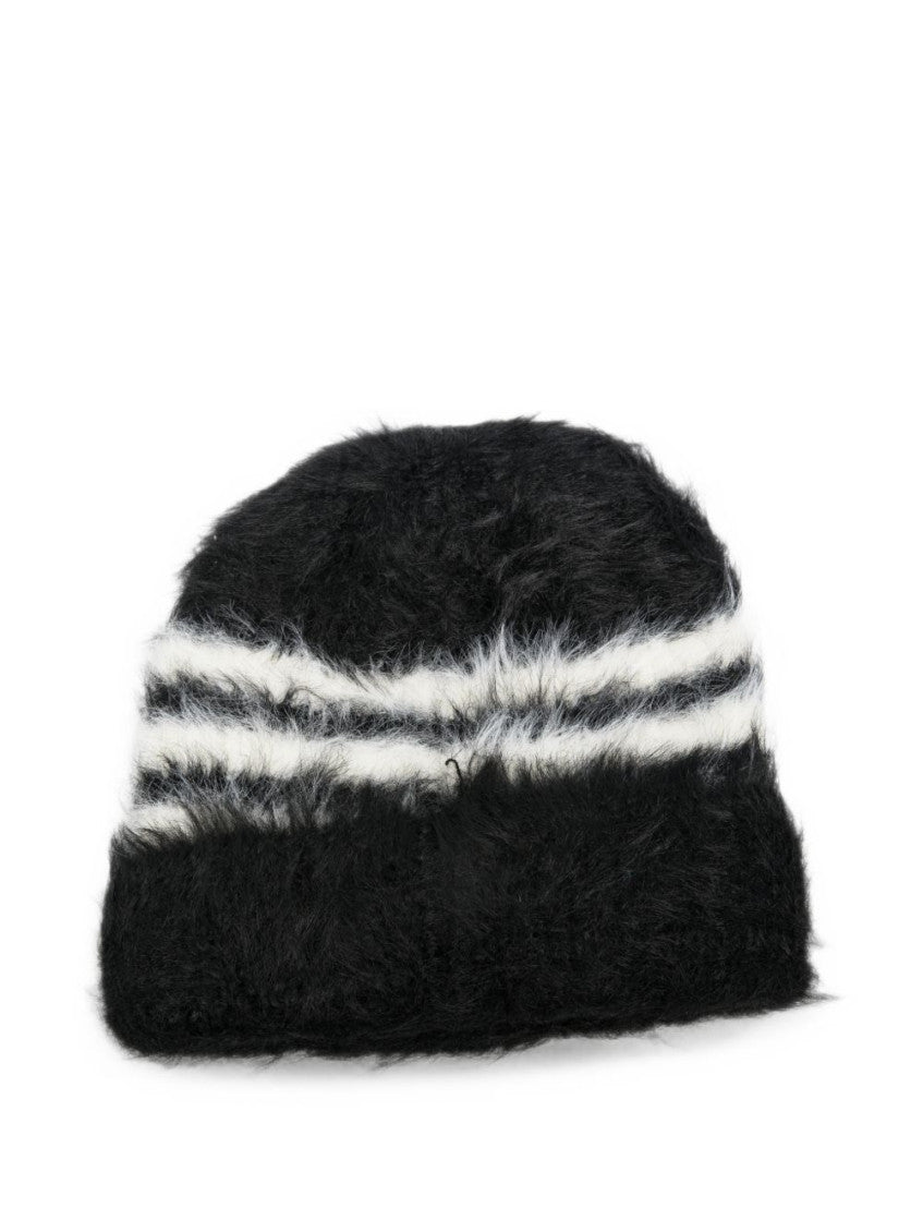 Black Logo Beanie Cap 2