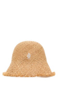 Beige Logo Bucket Hat 1