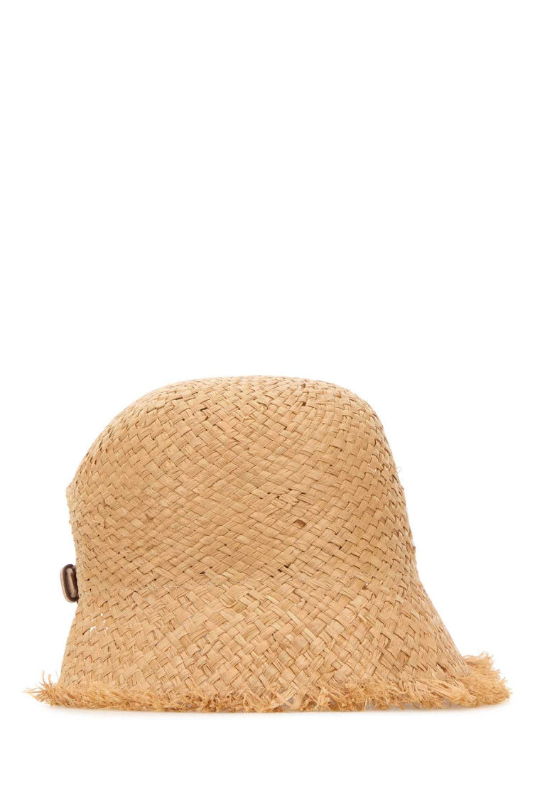 Beige Logo Bucket Hat 2