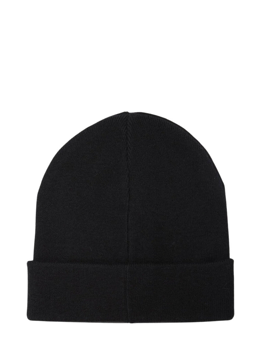 Black Logo Beanie Cap 2