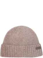 Beige Logo Beanie Cap 1