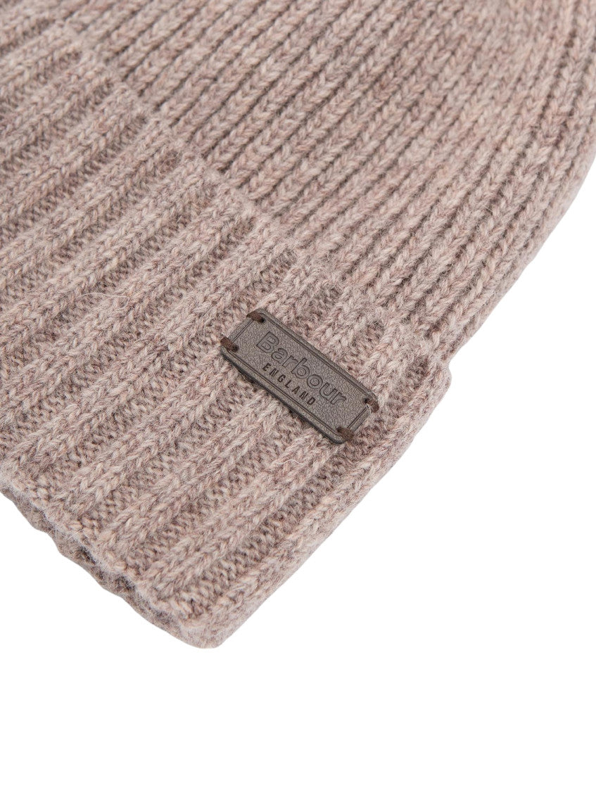 Beige Logo Beanie Cap 3
