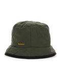 Green Quilted Bucket Hat 1