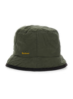 Green Quilted Bucket Hat 1