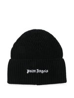 Black Logo Beanie Cap 1
