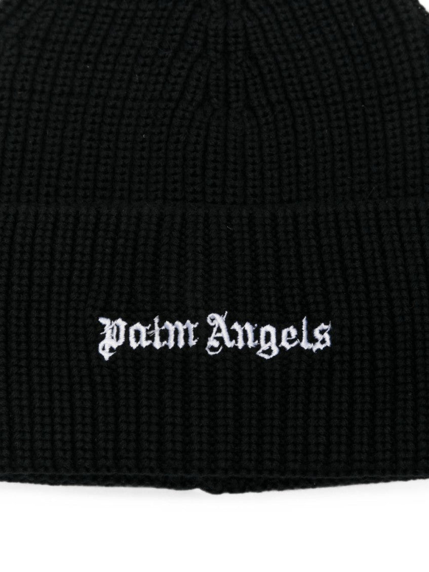 Black Logo Beanie Cap 3