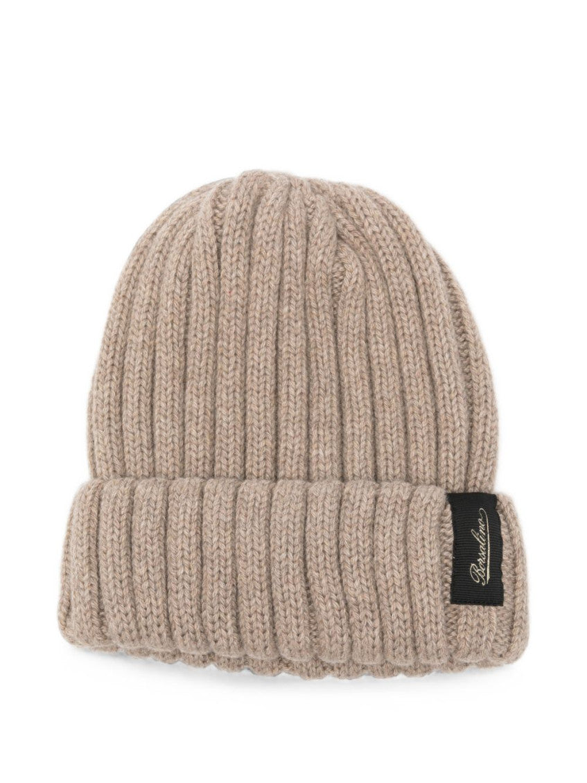 Brown Hill Knitted Beanie Cap 1