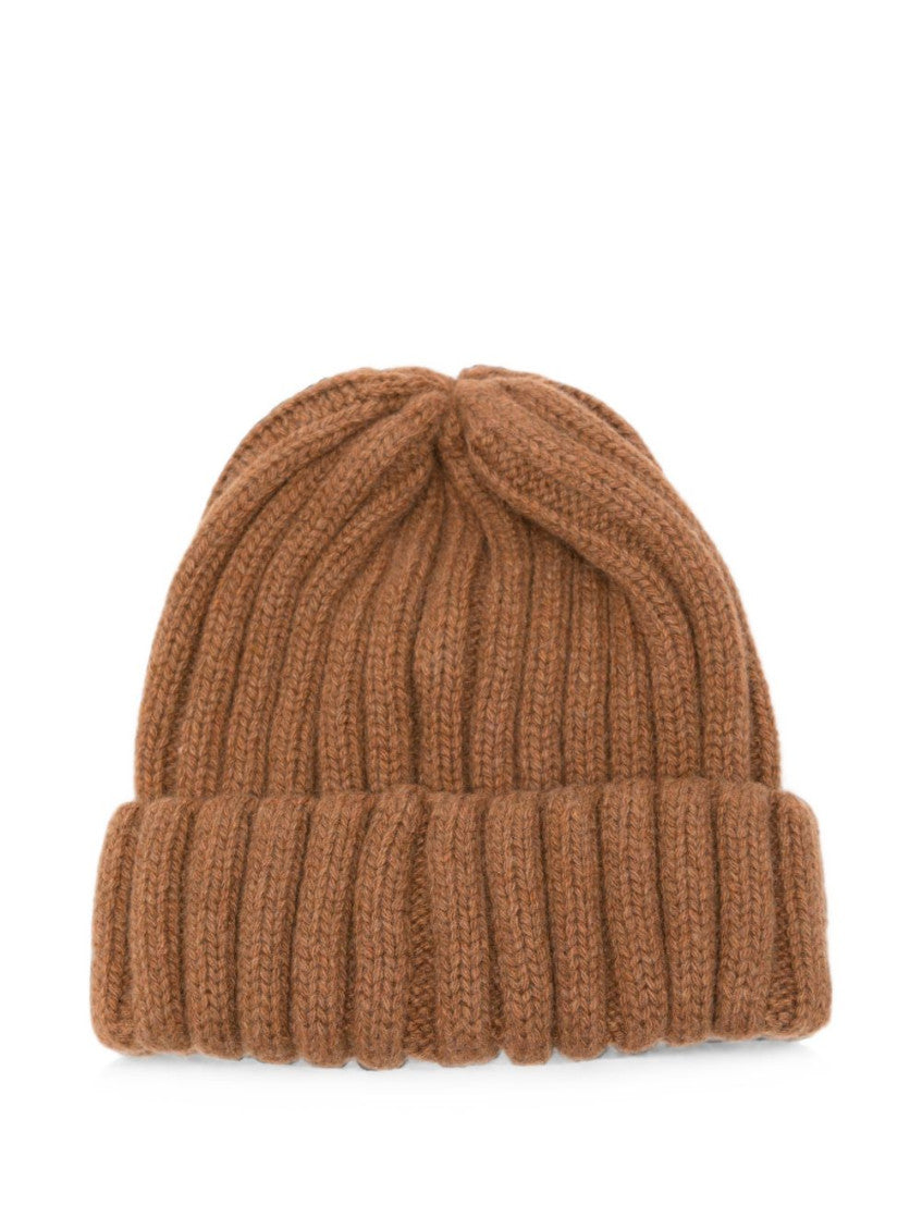 Brown Hill Knitted Beanie Cap 2