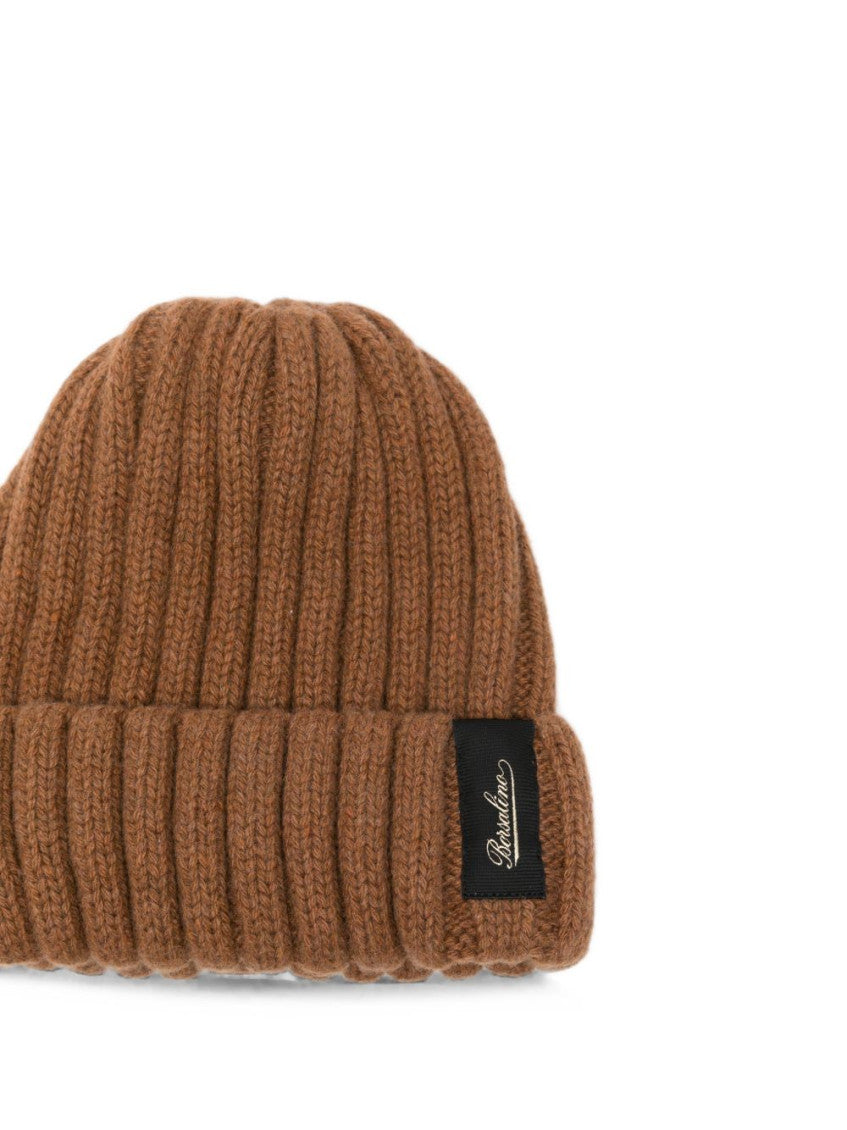 Brown Hill Knitted Beanie Cap 3