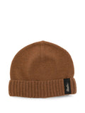 Brown Logo Beanie Cap 1
