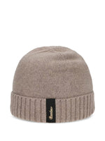 Light Brown Logo Beanie Cap 1