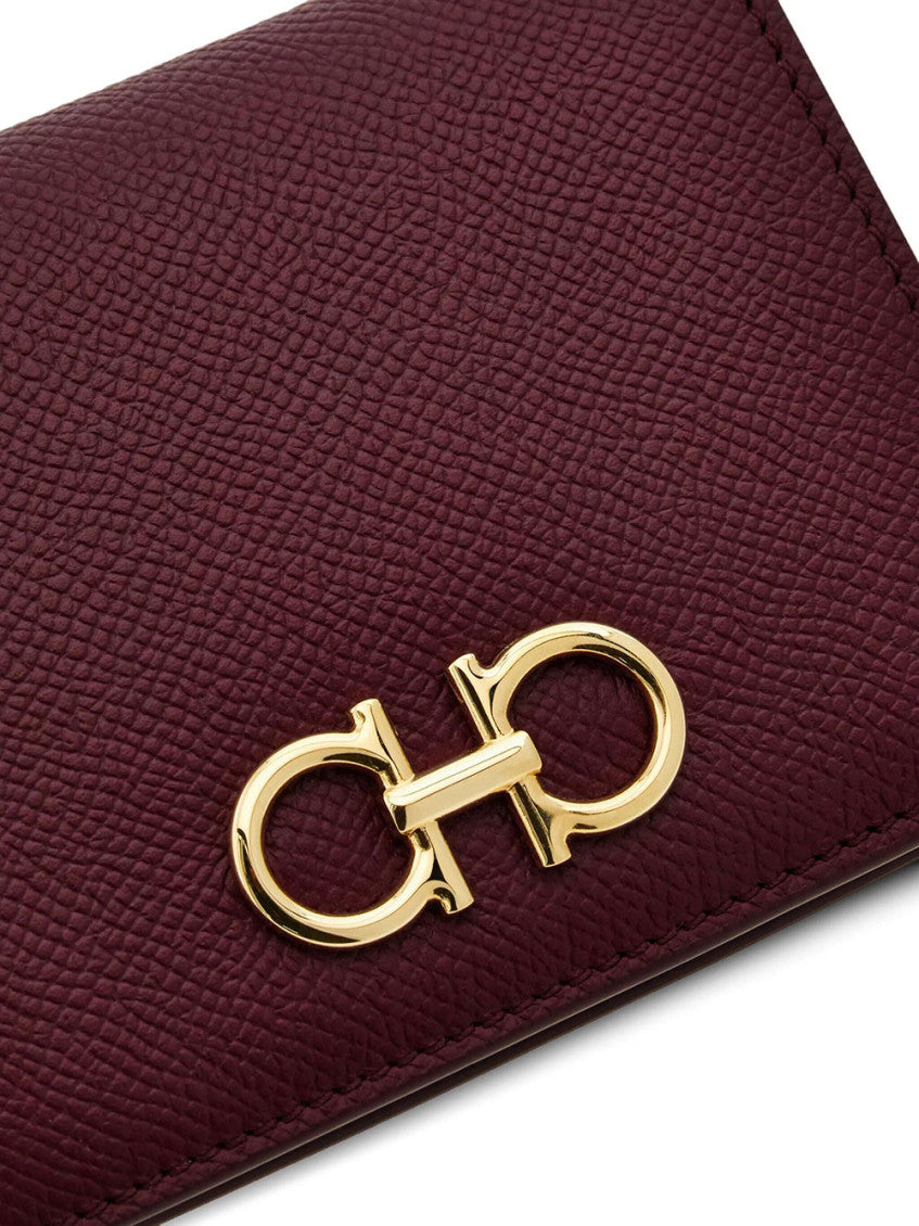 Purple Gancini Logo Wallet 5