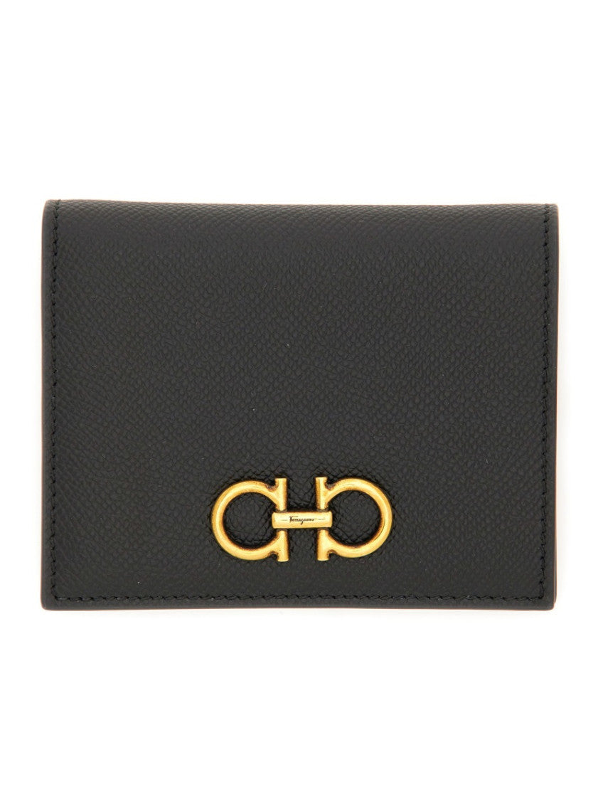 Black Gancini Logo Wallet 1