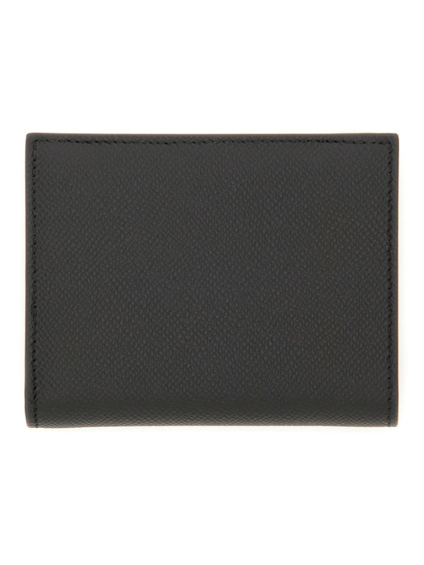 Black Gancini Logo Wallet 2