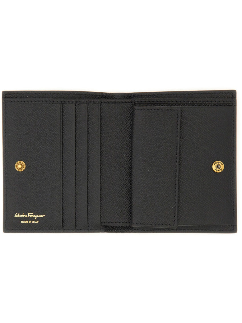 Black Gancini Logo Wallet 3
