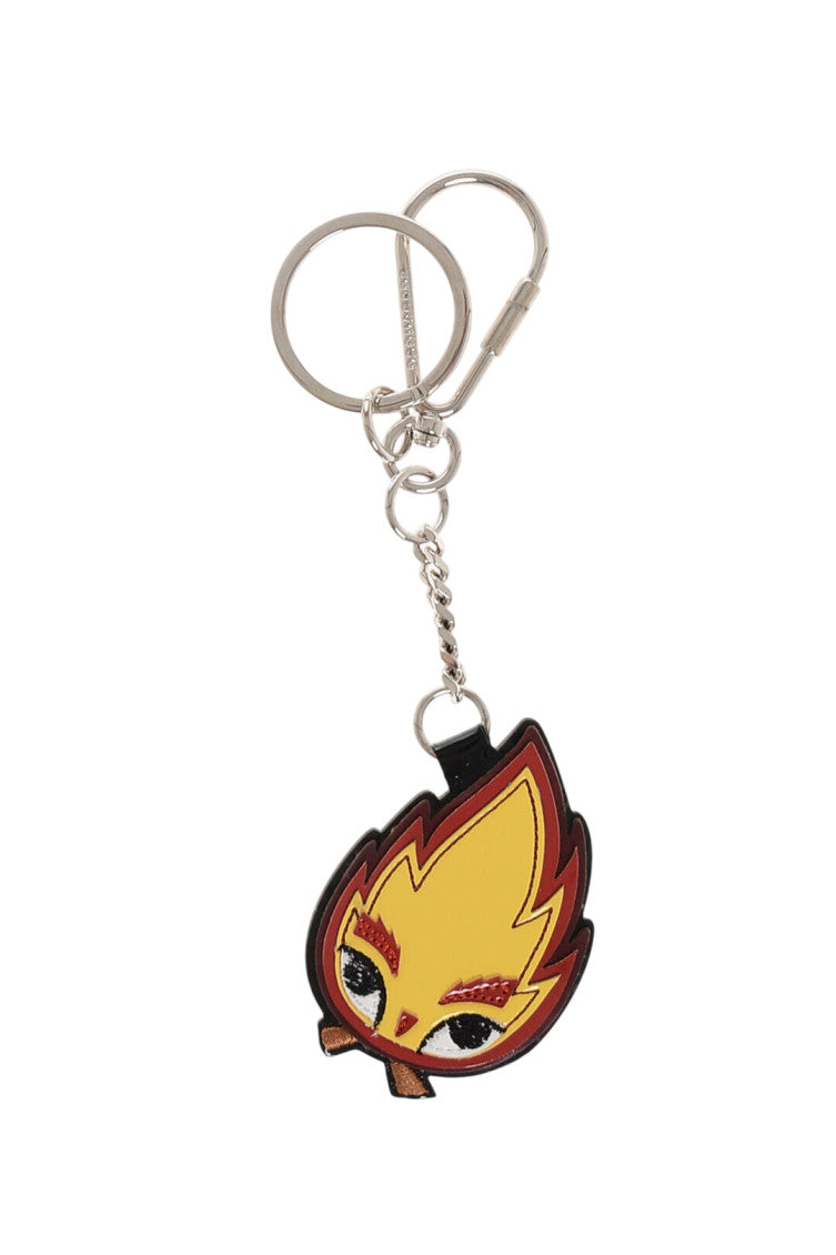 Multicolor Graphic Key Charm 1
