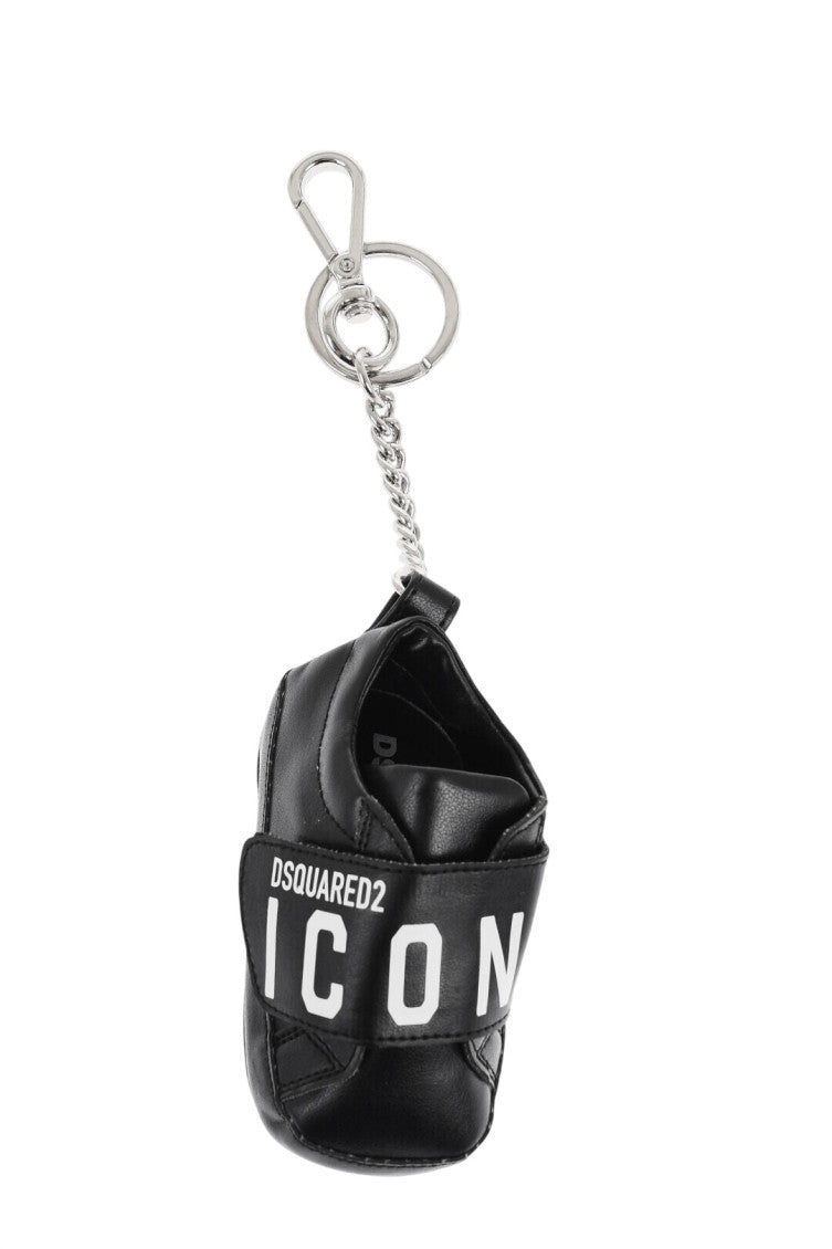 Black Logo Key Charm 1