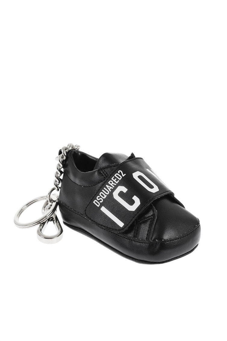 Black Logo Key Charm 2