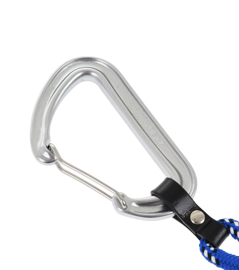Yellow Woven Carabiner Key Holder 3