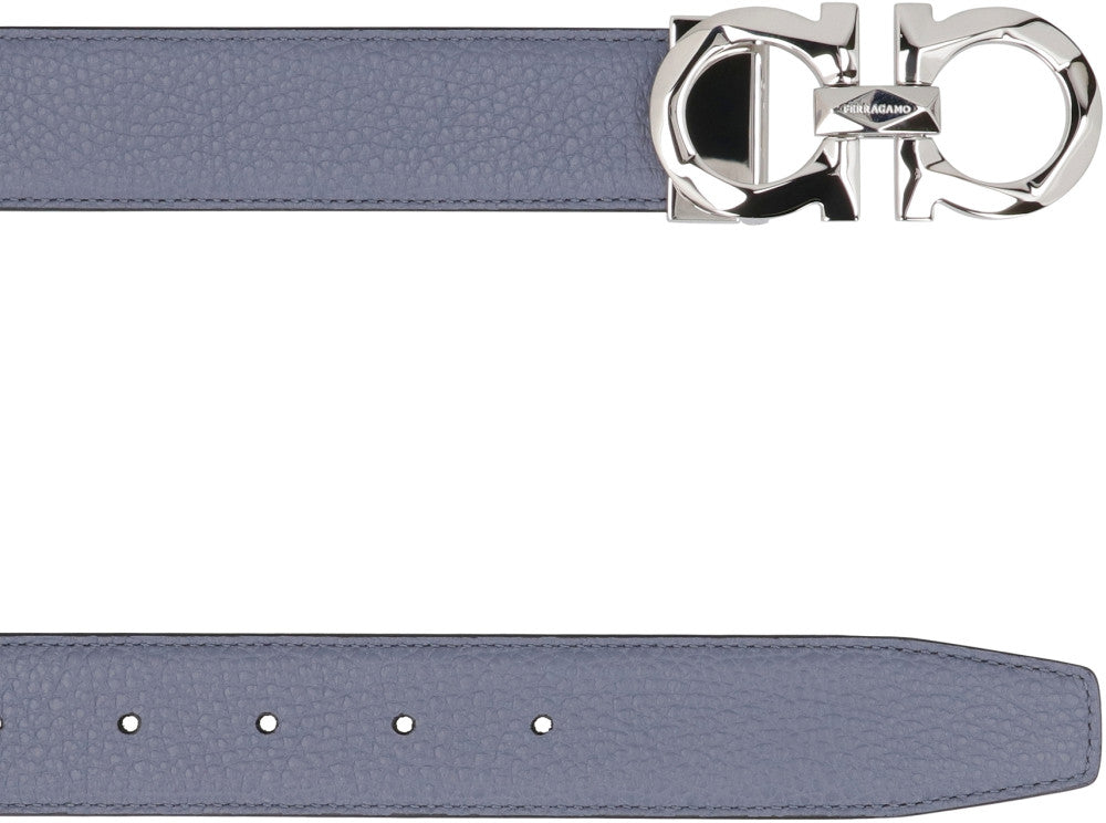 Multicolor Gancini Reversible Cut To Size Belt 3