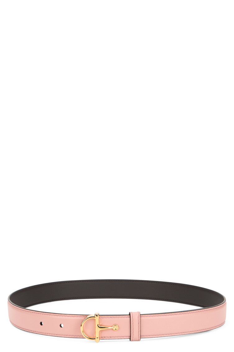 Pink Thin Solid Belt 1
